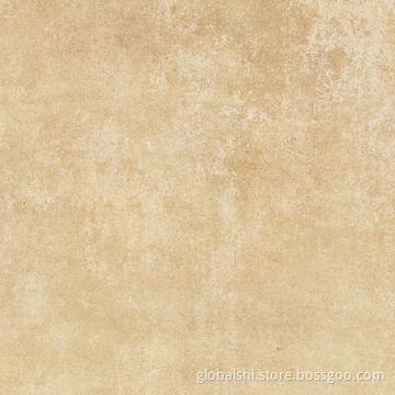 Rustic tile with polished surface, glazed porcelain